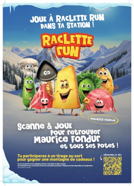 Raclette Run chasse au trésor à la station de Gourette